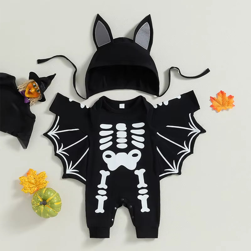 Batty Baby Halloween Costume with Hat