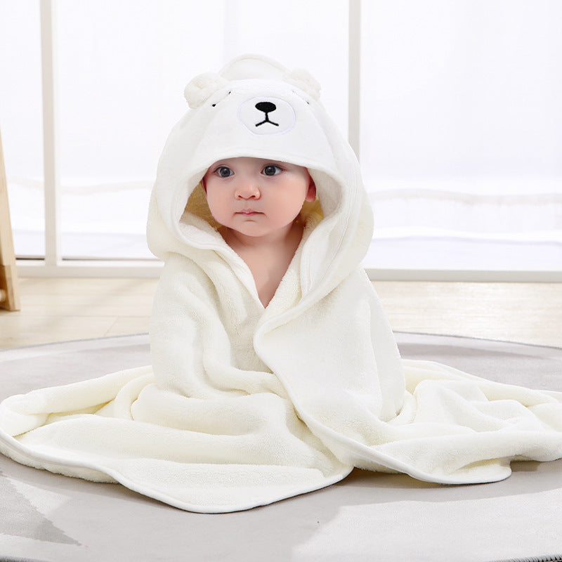 Baby's First Swaddling Bath Towel
