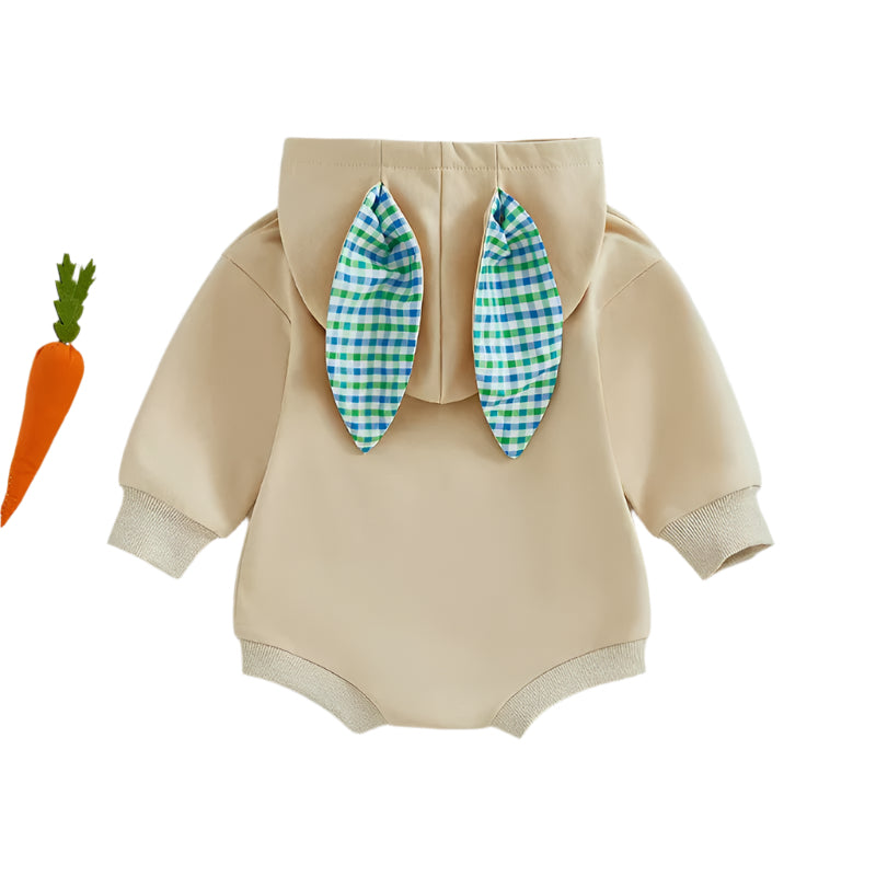 Baby Boy's First Easter Bunny Romper - Long Sleeve