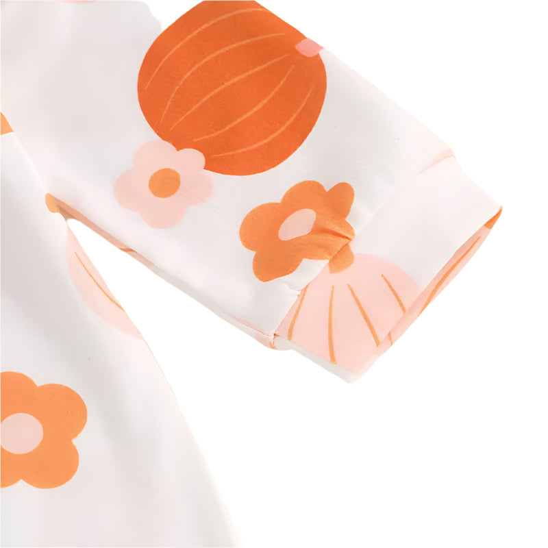 Baby Girl Fall Outfit ideal for Baby's First Halloween or Thanksgiving