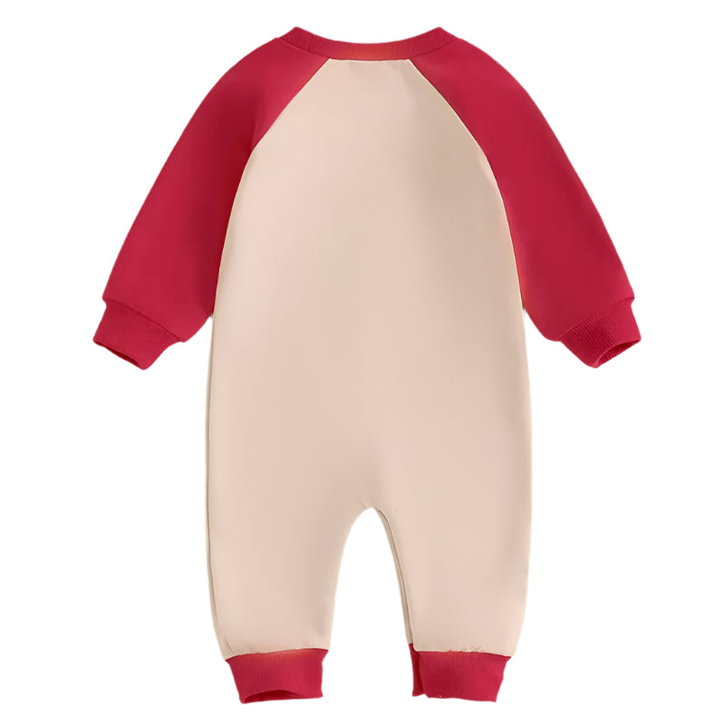 Unisex Christmas Sweatshirt Romper