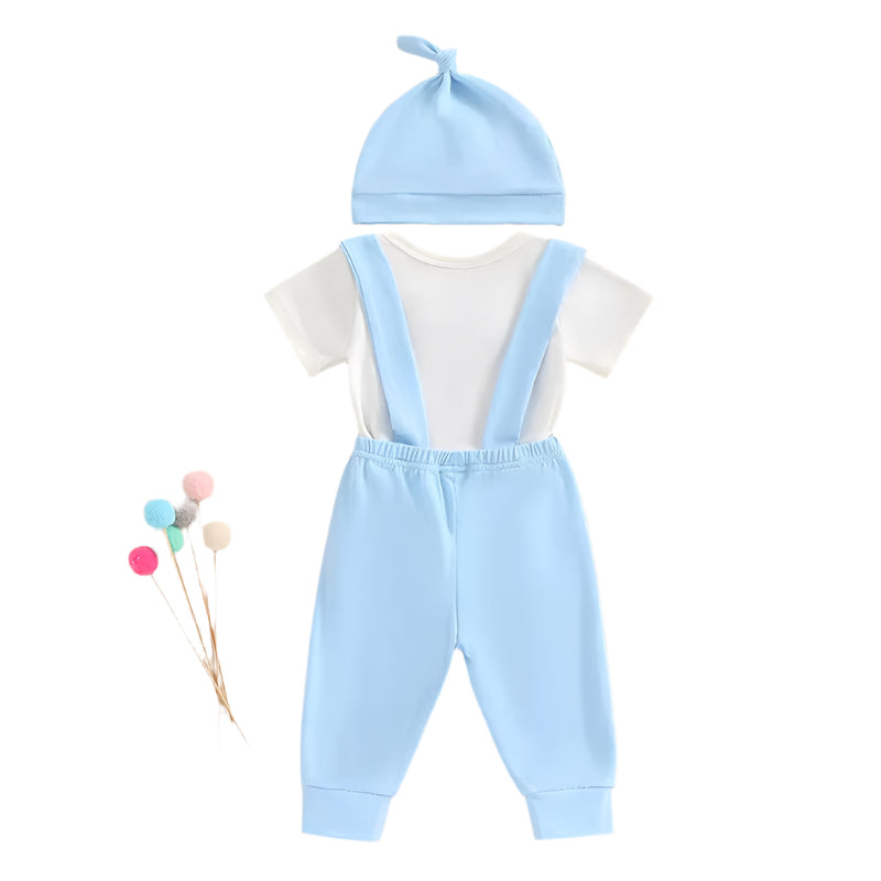 Adorable Baby Boy First Mother's Day Outfit with Hat