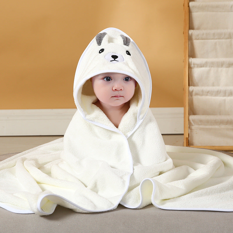 Baby's First Swaddling Bath Towel