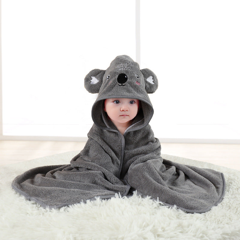 Baby's First Swaddling Bath Towel