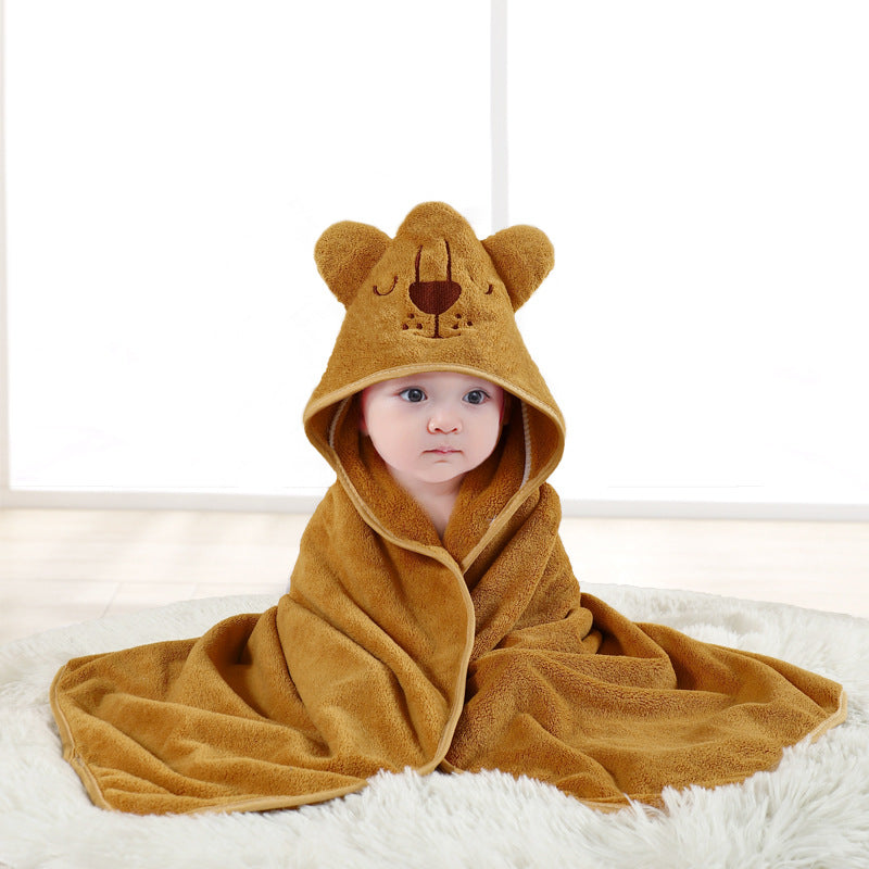 Baby's First Swaddling Bath Towel