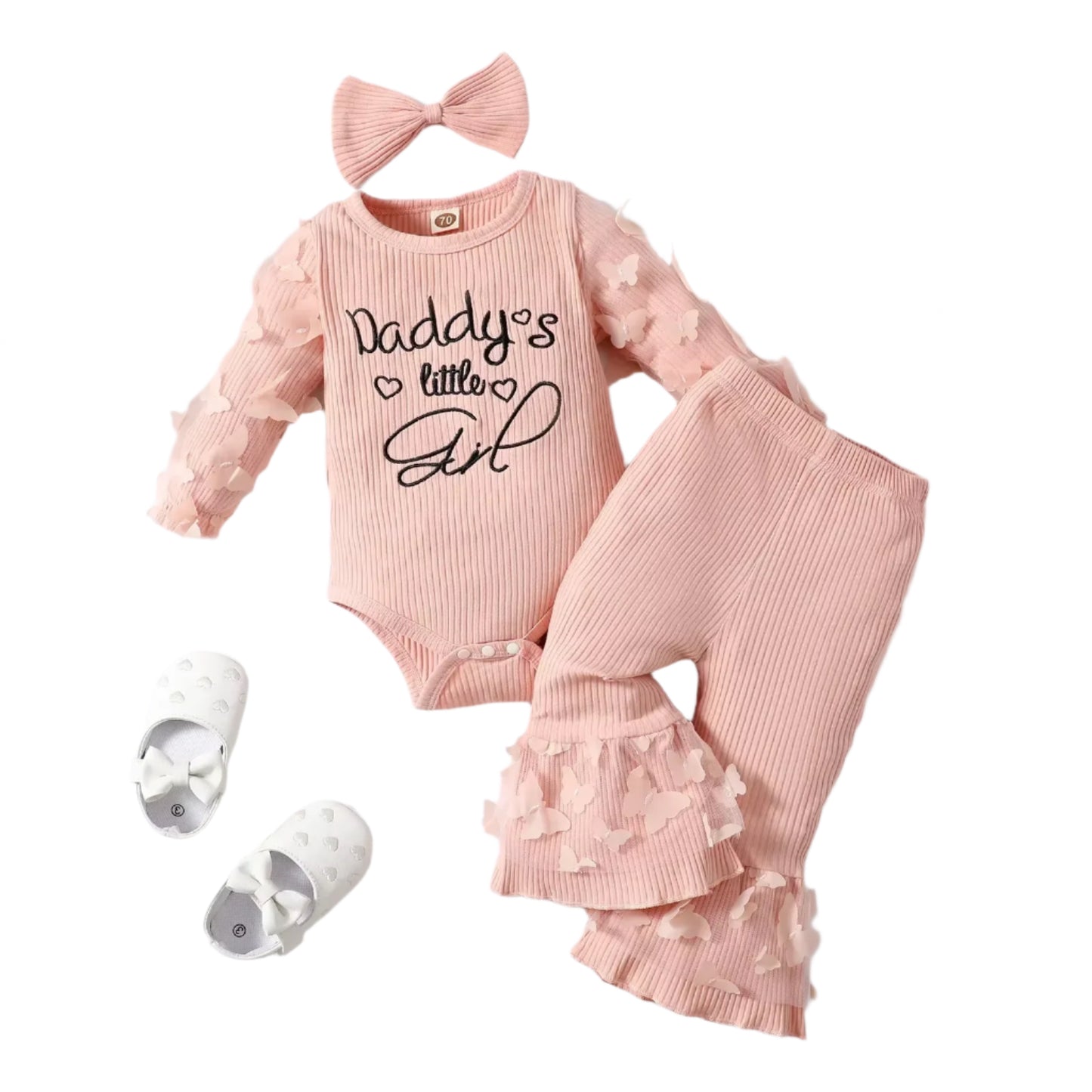 Pretty in Pink - Baby's First Father's Day