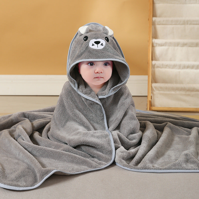 Baby's First Swaddling Bath Towel