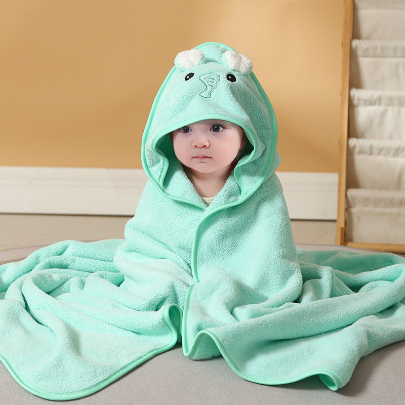 Baby's First Swaddling Bath Towel