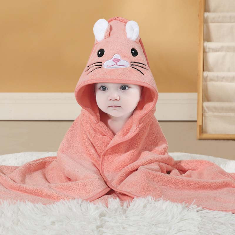 Baby's First Swaddling Bath Towel