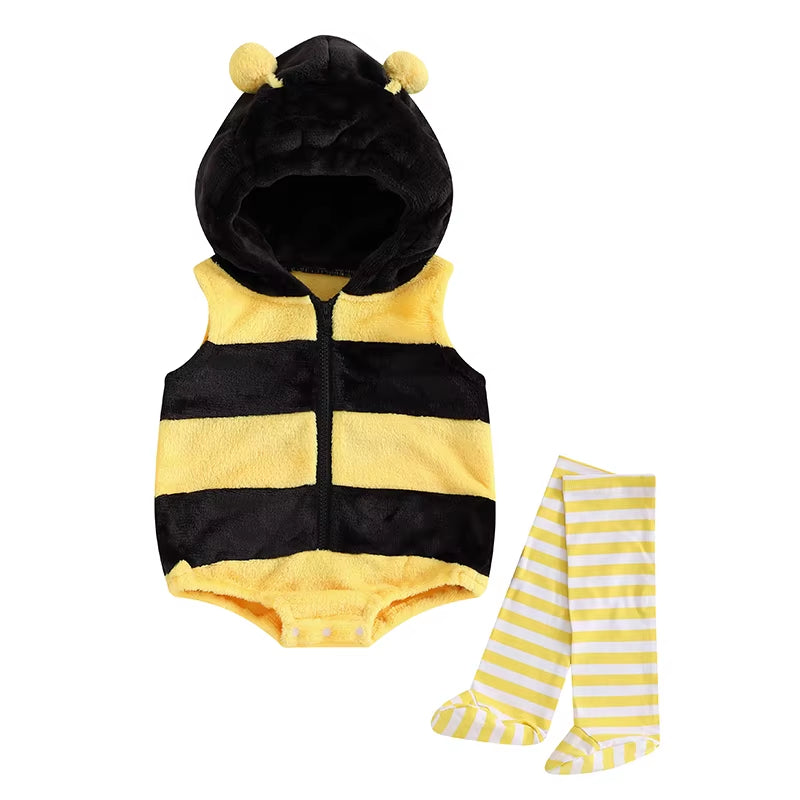 Baby's Bee Costume for Baby's First Halloween