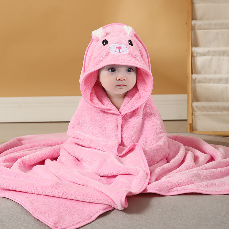 Baby's First Swaddling Bath Towel