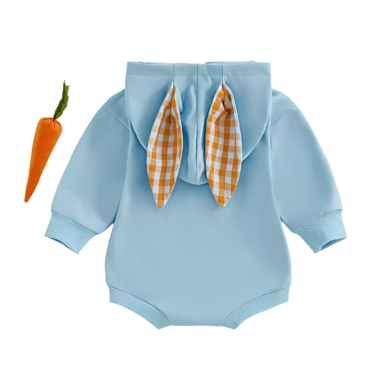 Baby Boy's First Easter Bunny Romper - Long Sleeve