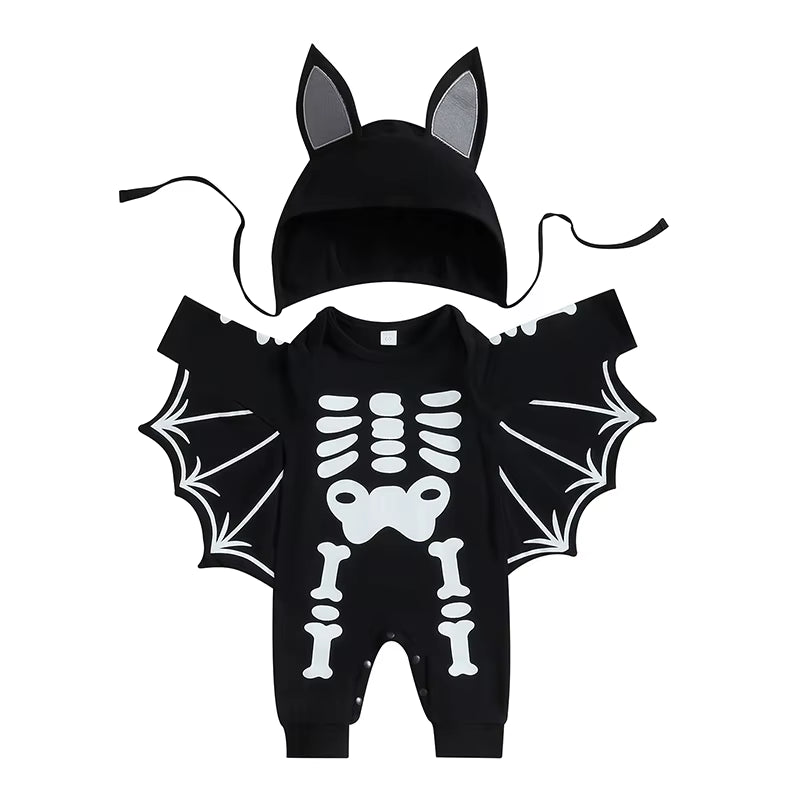 Batty Baby Halloween Costume with Hat