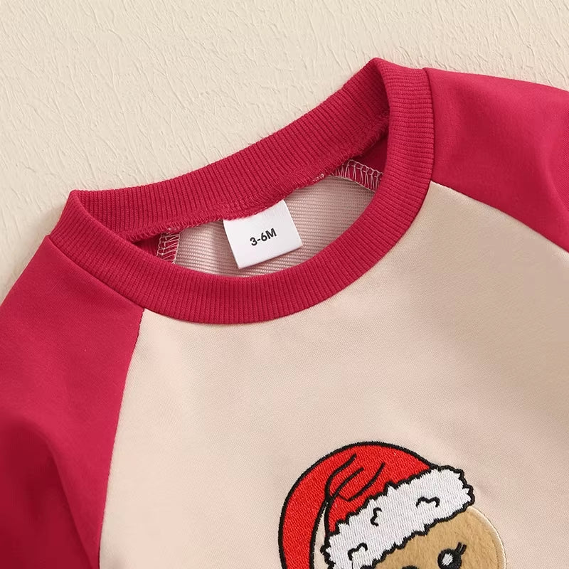 Unisex Christmas Sweatshirt Romper