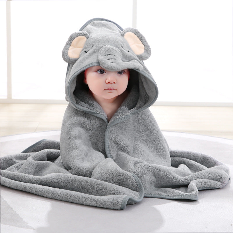 Baby's First Swaddling Bath Towel