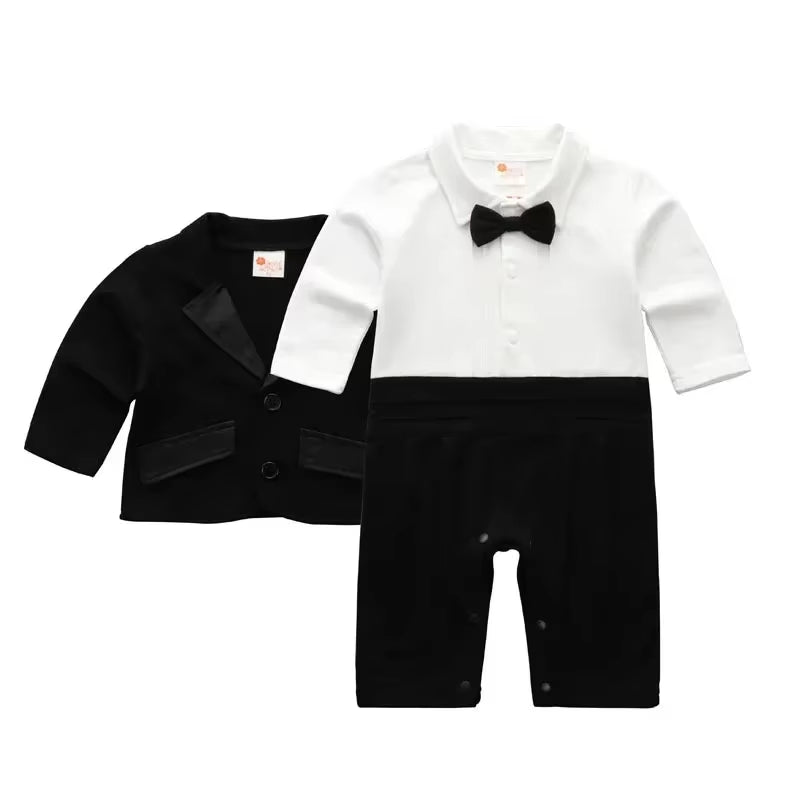 Baby Boy First Tux - Ideal for Baby First Birthday/Wedding or Photography