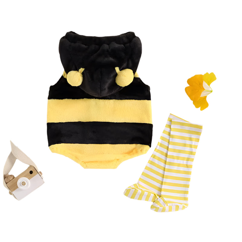 Baby's Bee Costume for Baby's First Halloween
