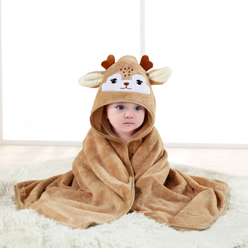 Baby's First Swaddling Bath Towel
