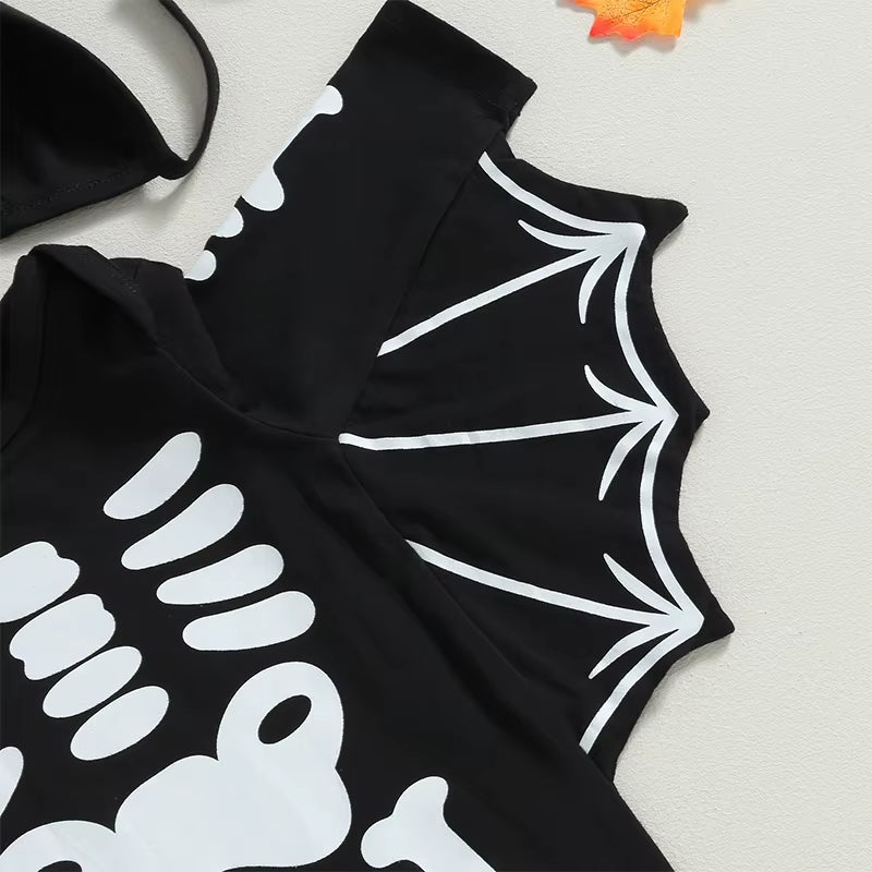 Batty Baby Halloween Costume with Hat