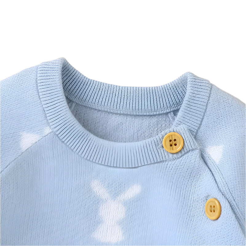 Cotton Knitted Easter Rabbit Onesie