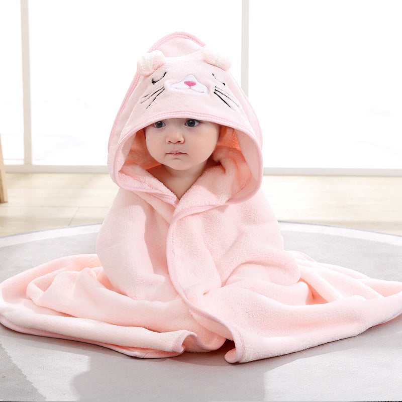 Baby's First Swaddling Bath Towel